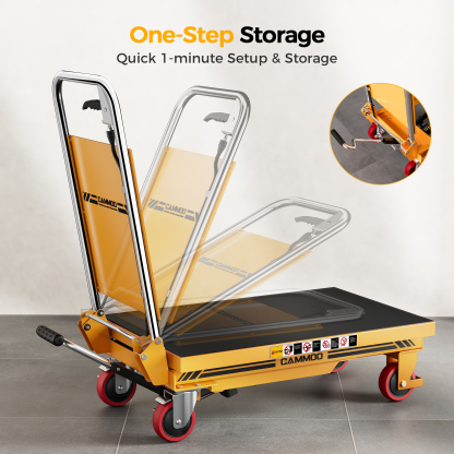Cammoo Hydraulic Lift Table Cart