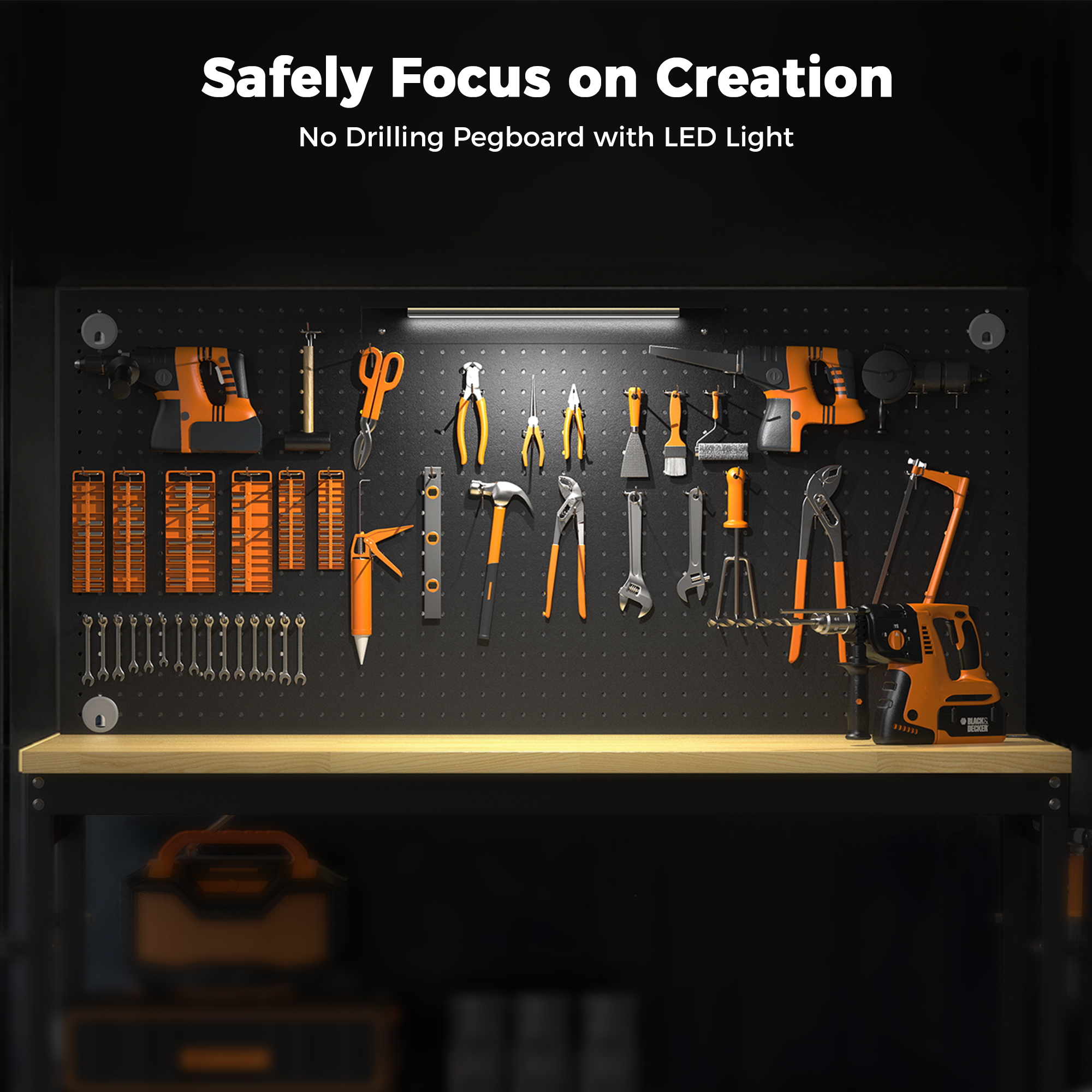 Cammoo 48'' Heavy Duty Workbench
