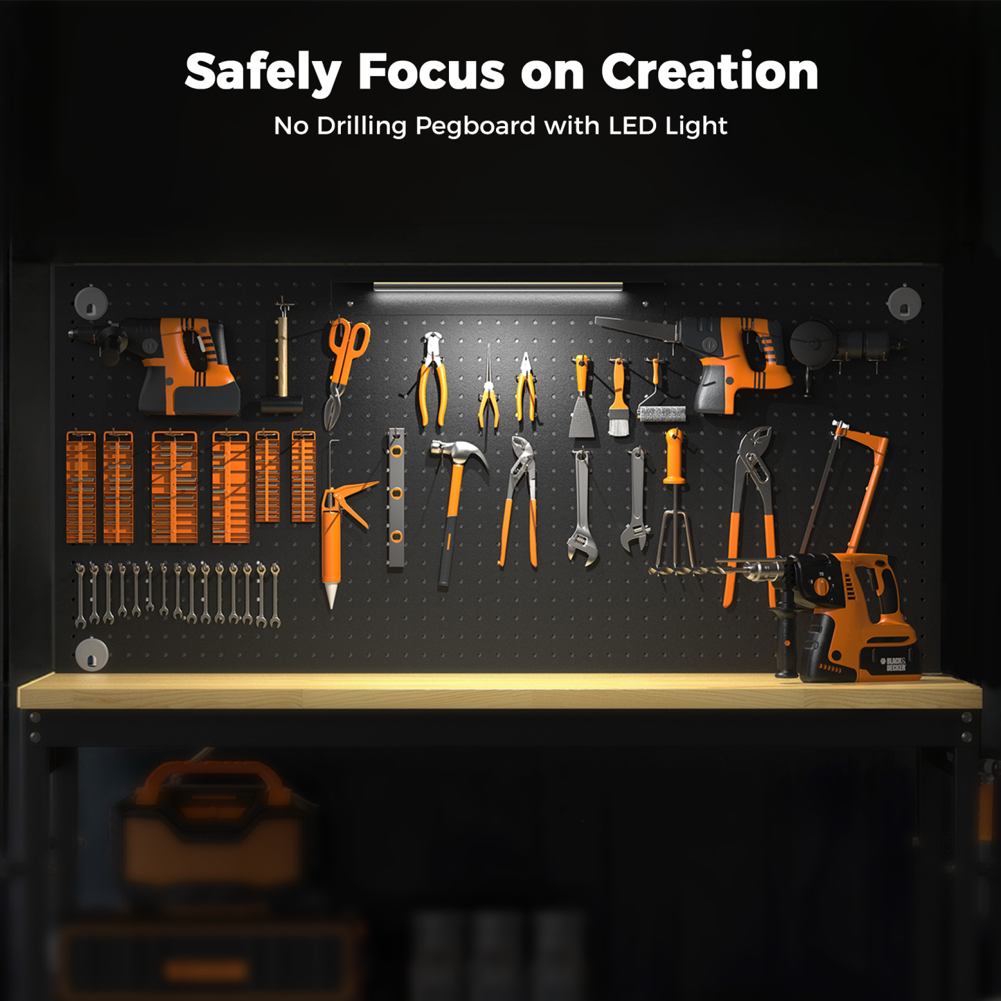 Cammoo 48'' Heavy Duty Workbench
