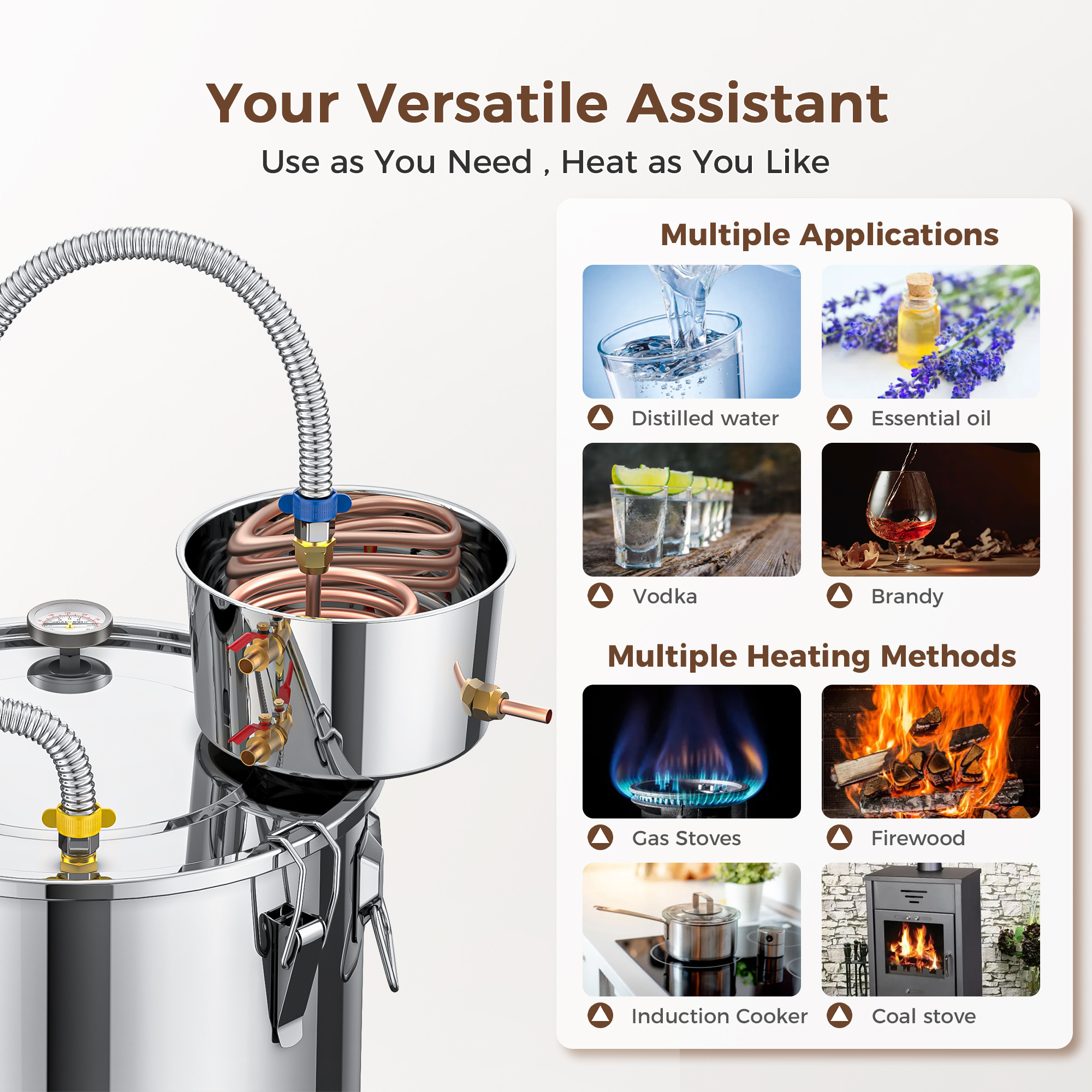 Cammoo 8 Gal Distiller 