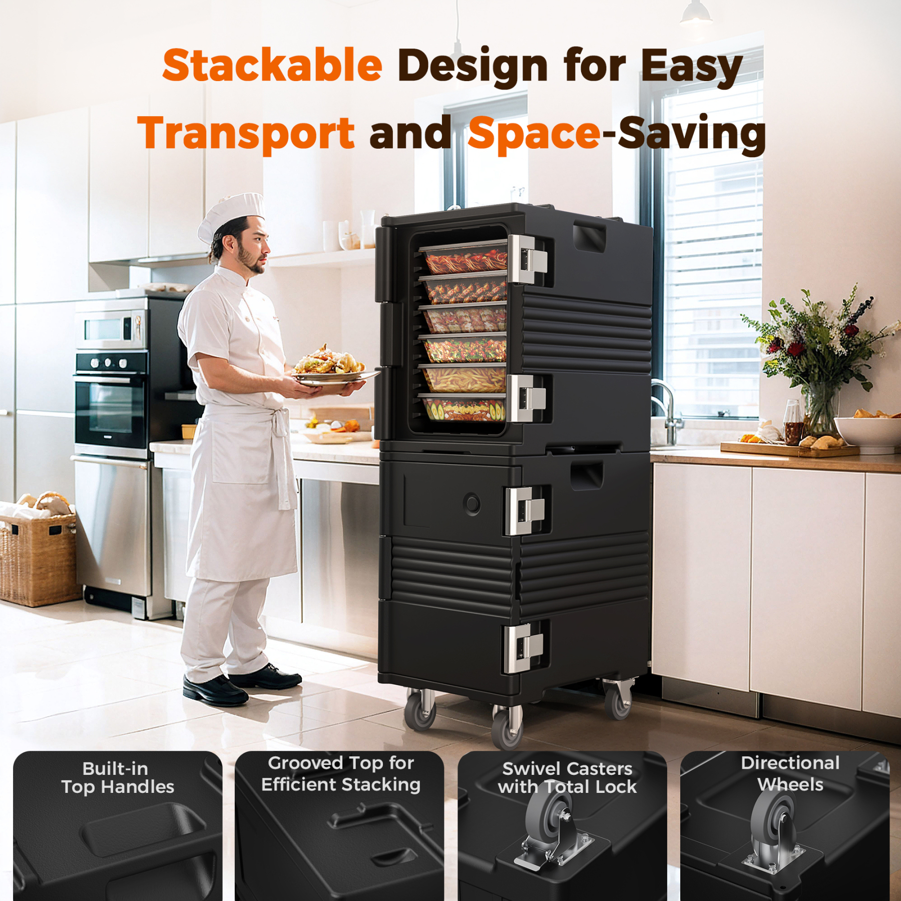 Cammoo Oraios NT95P Food Warmer for Catering