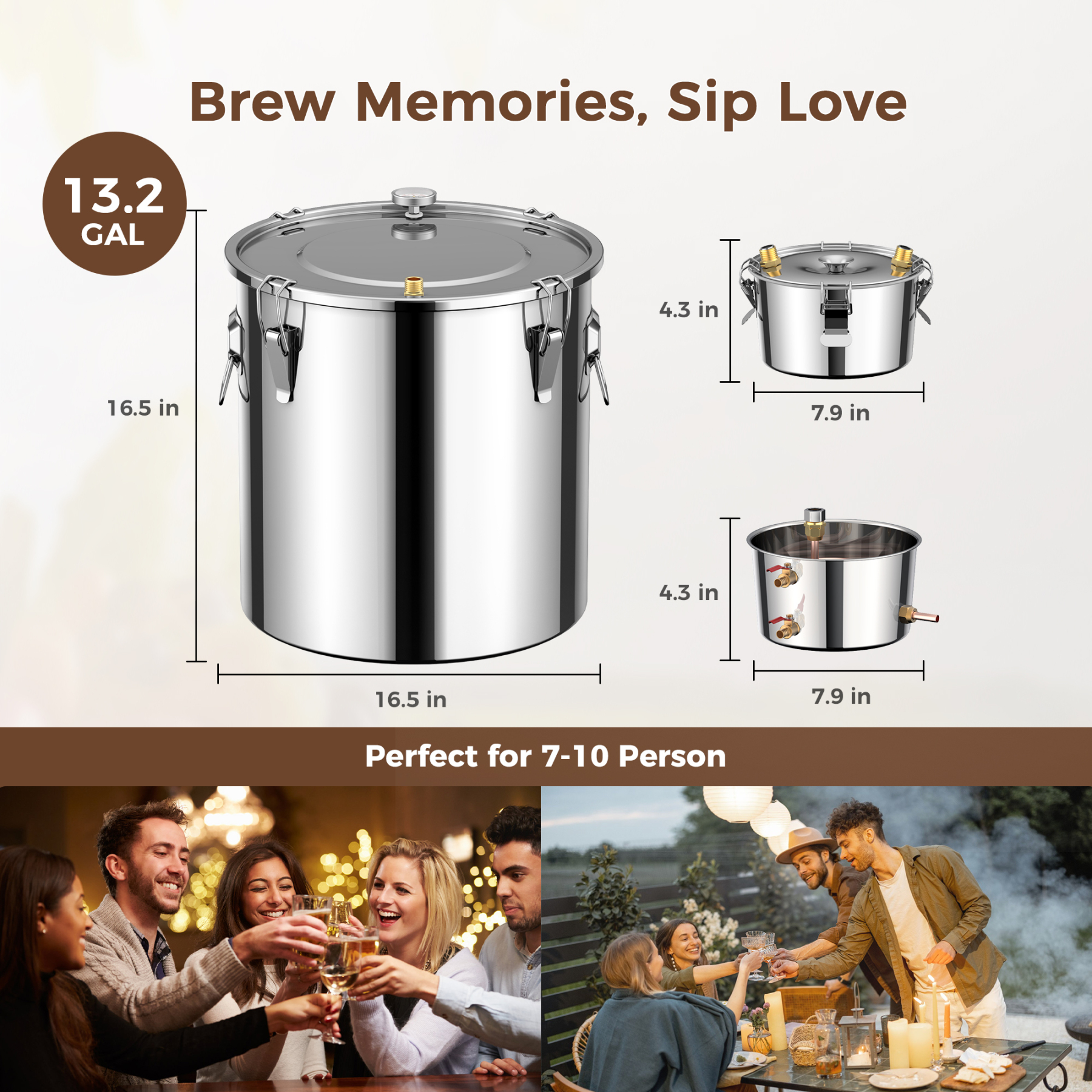 Cammoo 13.2 Gal Distiller