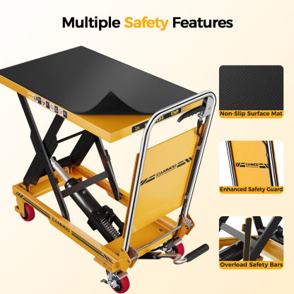 Cammoo Hydraulic Lift Table Cart LT500D