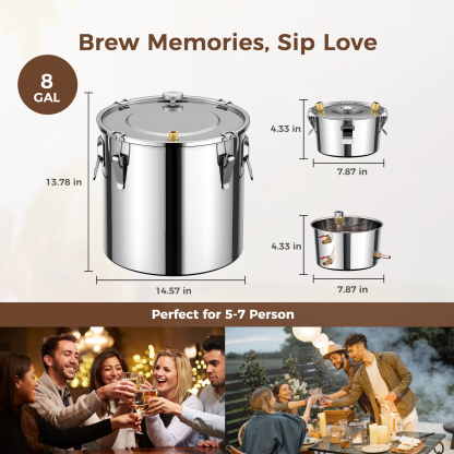 Cammoo 8 Gal Distiller 