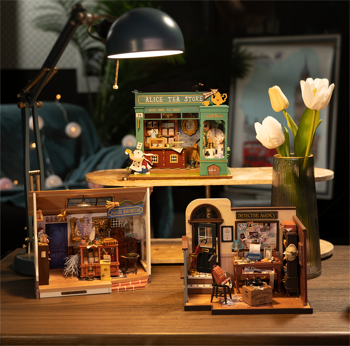 Rolife DIY Miniature Houses - Mystic Archives Series(3 Kits) - Rolife