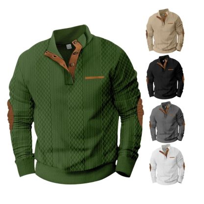 Men's Long Sleeve Cashmere Sweatshirt