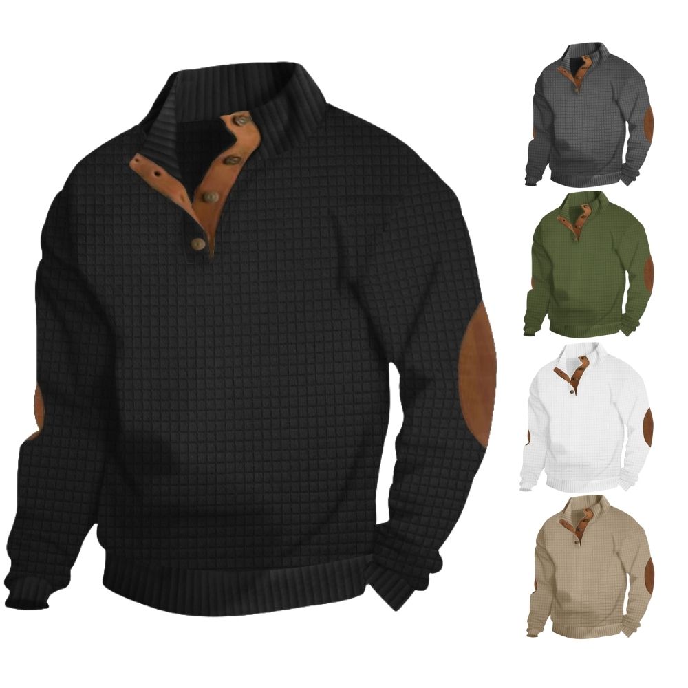 Men's Long Sleeve Cashmere Sweatshirt
