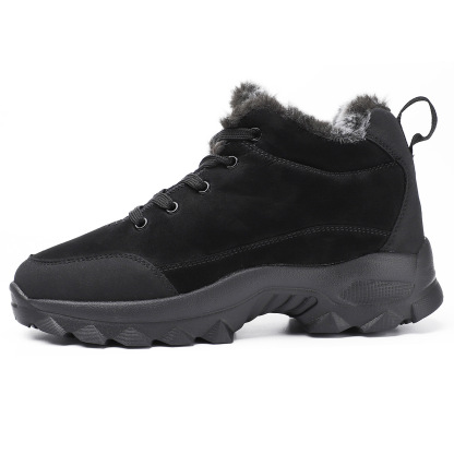 Men's Warm Fleece Snow Boots Waterproof Non-Slip Orthopedic Support Winter Boots (Medical Certification®️)