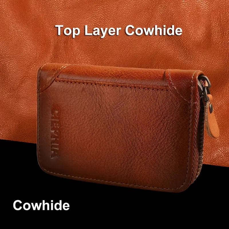Leather RFID Blocking Wallets For Men