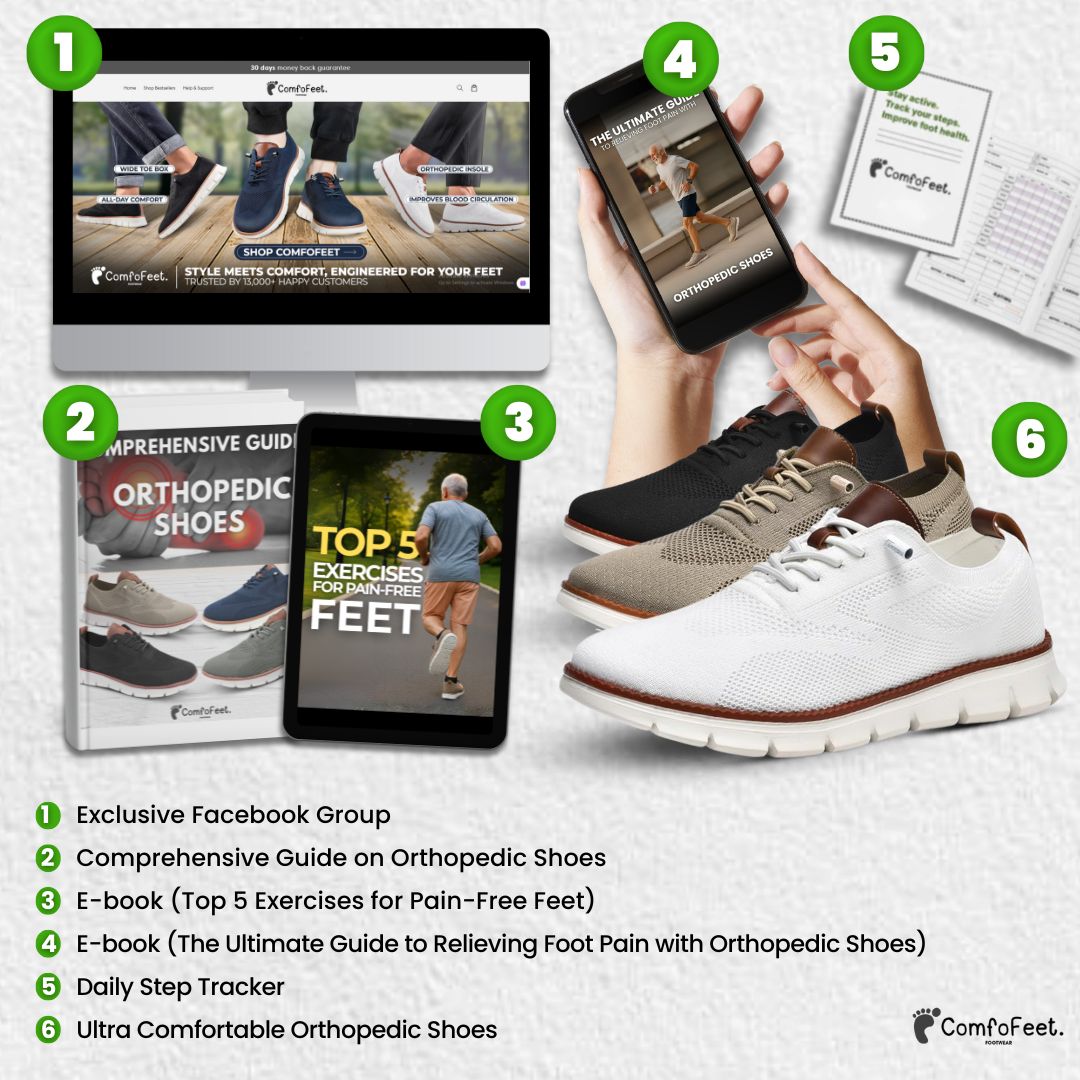 ⏰Last Day! 50% OFF 🔥TEORLAND® Healthy and Supportive Walking Shoes