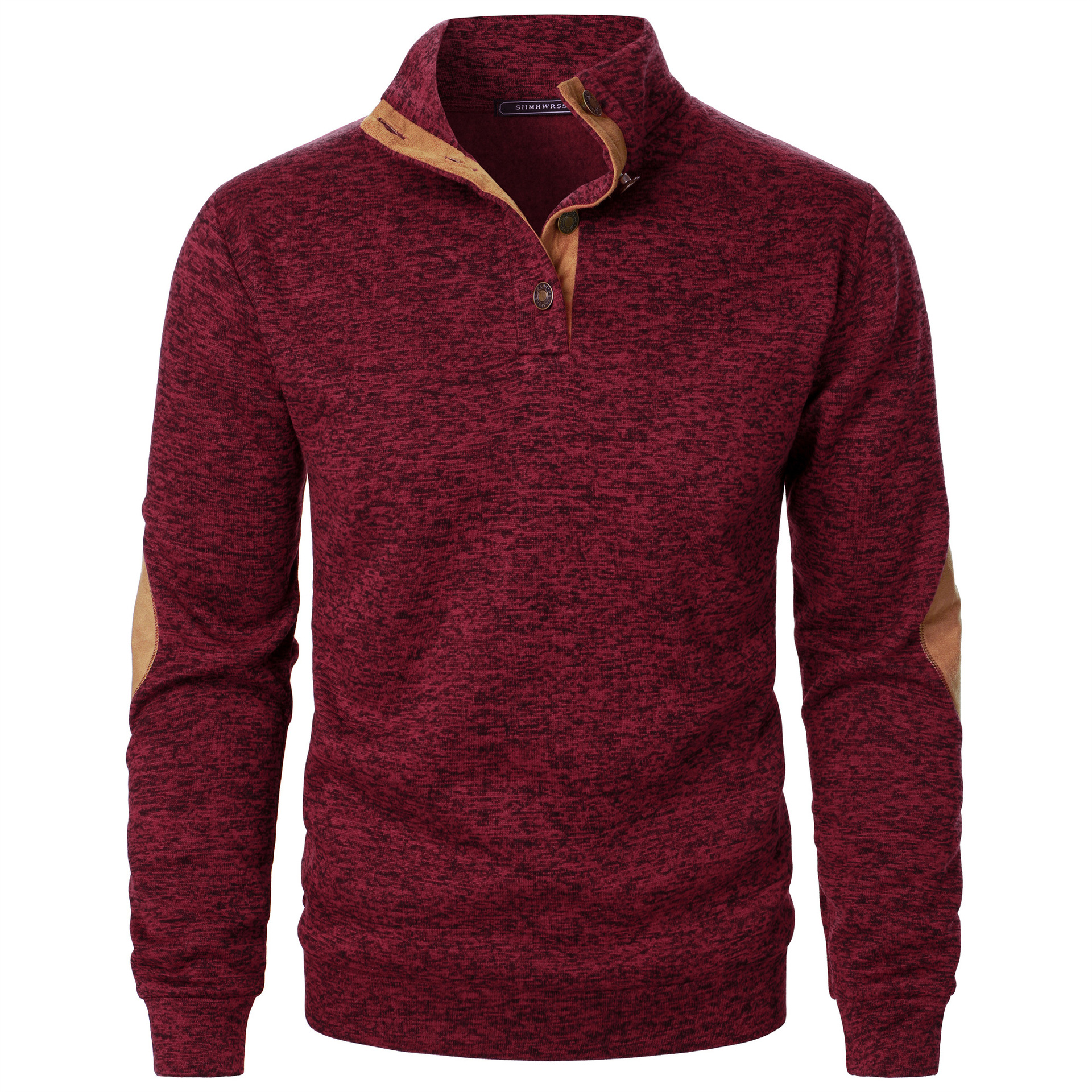 Men's Outdoor Casual Henley Long Sleeve Sweater