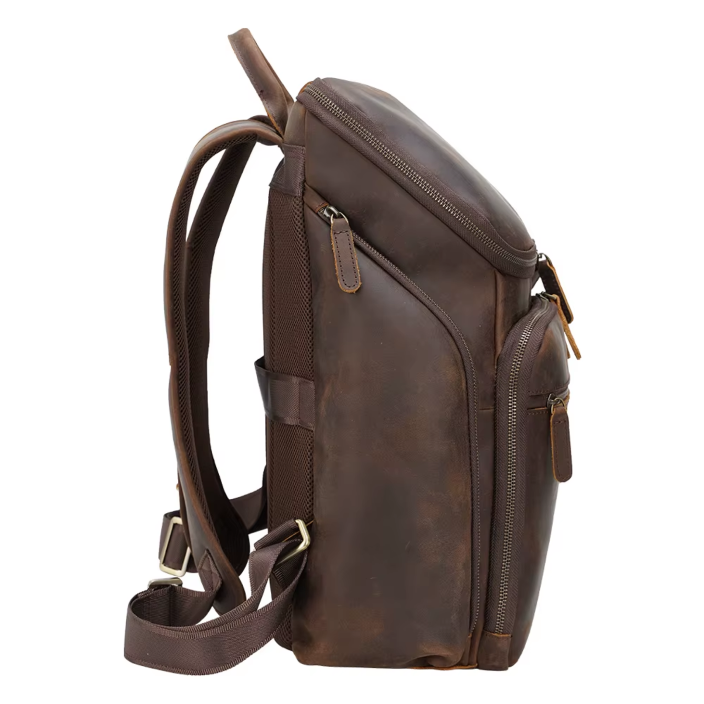 Laptop Leather Backpack