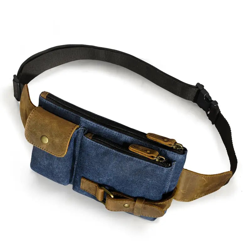 Vintage Leather Waist Bag