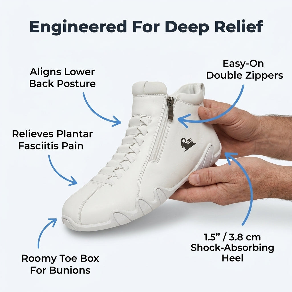 Breathable Orthopedic Sneakers- Ultimate comfort with every step
