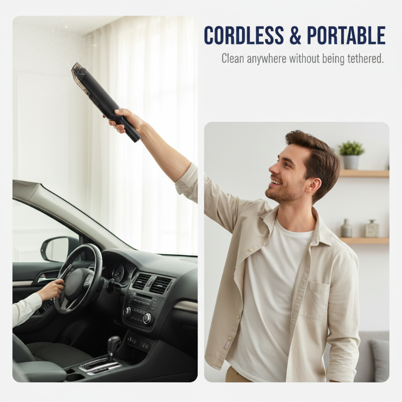 Cordless Handheld Vacuum Cleaner
