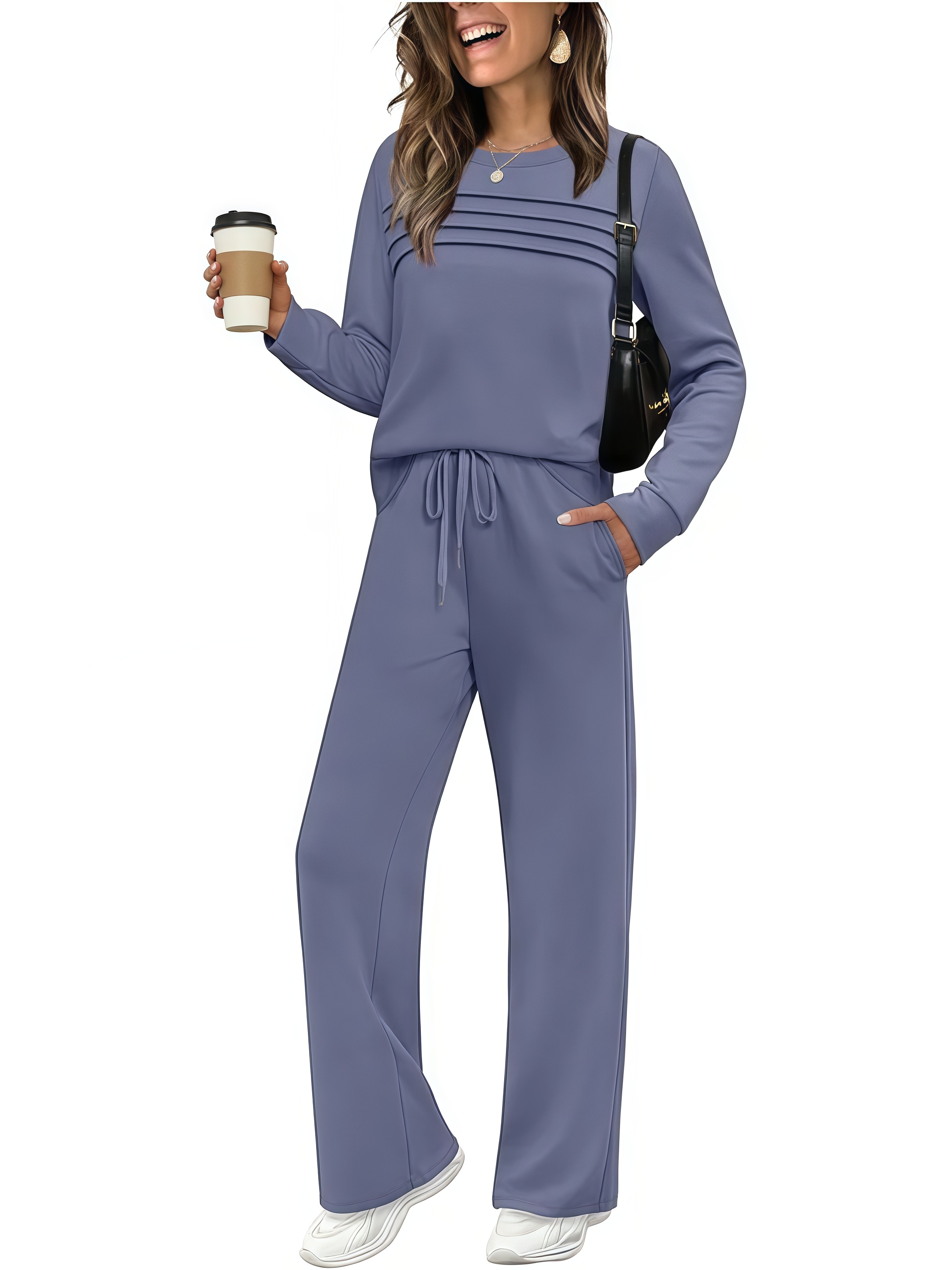 CLEARANCE SALE🔥 Women's 2 Piece Sets Sweatshirt Casual Travel Outfits