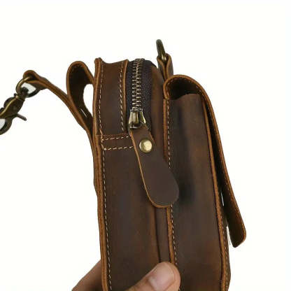 Vintage Leather Waist Pack