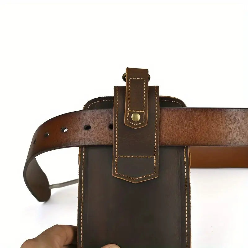 Vintage Leather Waist Pack