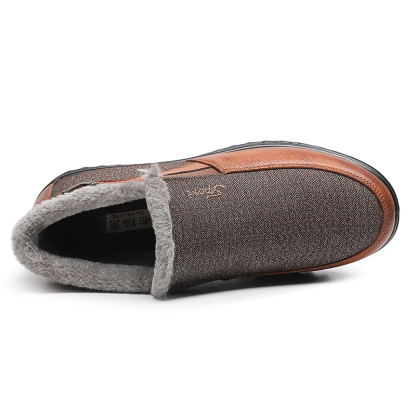 Men's Winter Fleece Warm Comfortable  Orthopedic Loafers