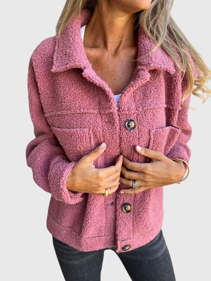 Teddy Fleece Jacket – Warmth and Elegance for Autumn