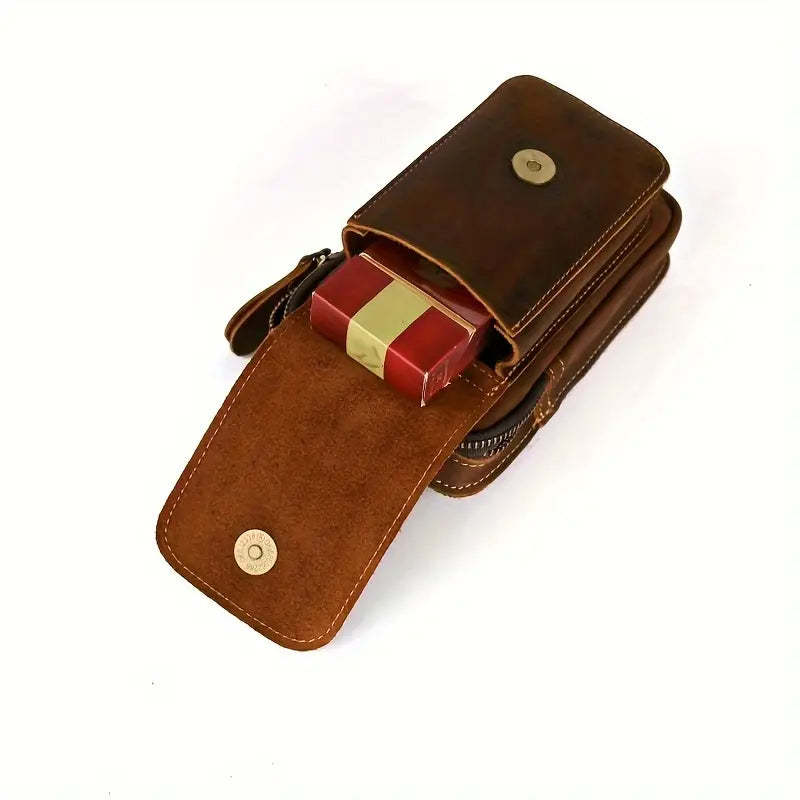 Vintage Leather Waist Pack