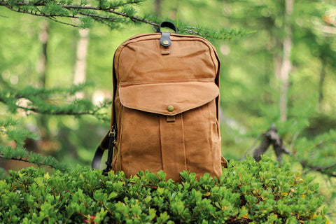 plain canvas backpack