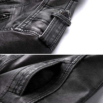 Stylish Urban Edge Leather Jacket for a Trendy Look