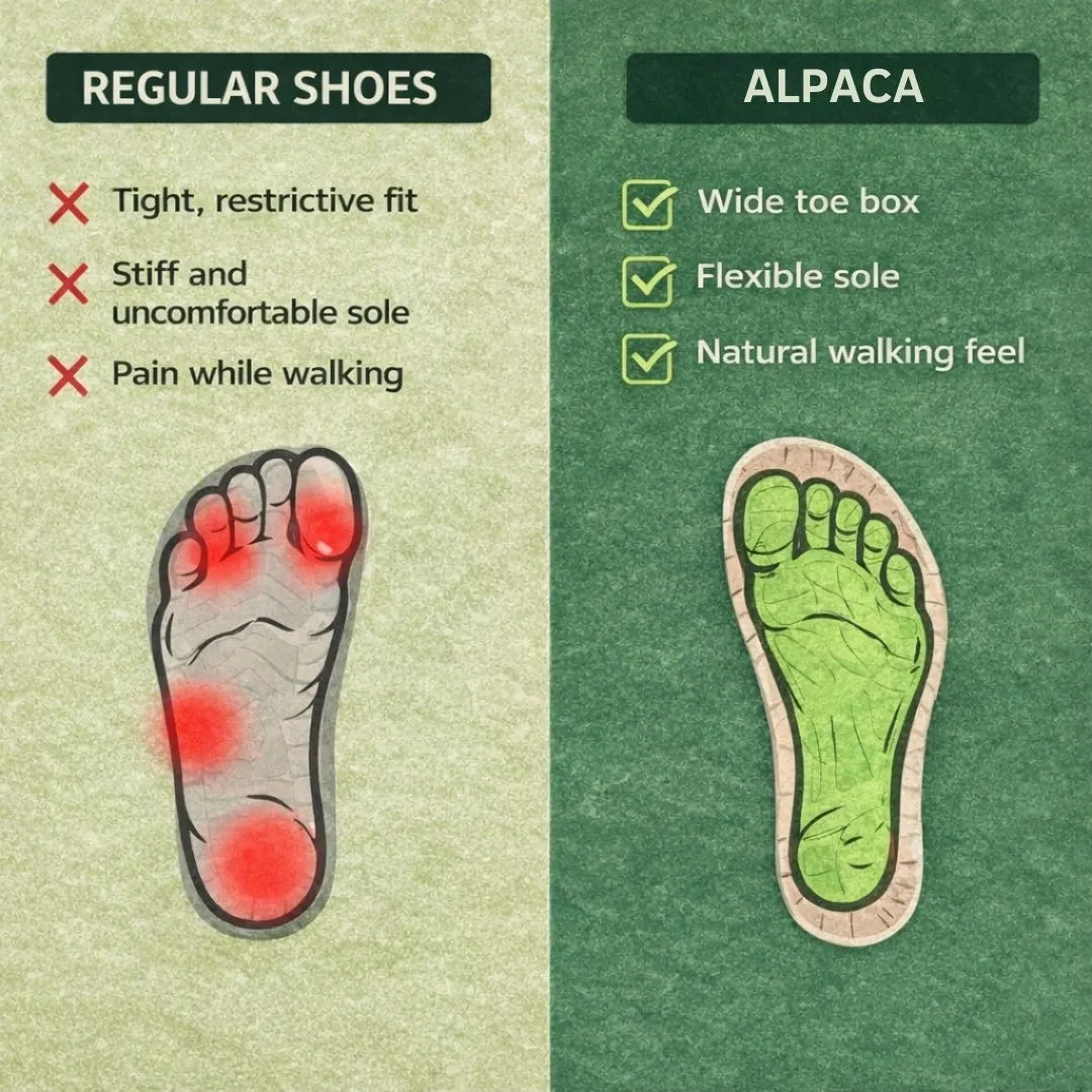 Ergonomic & waterproof barefoot shoes