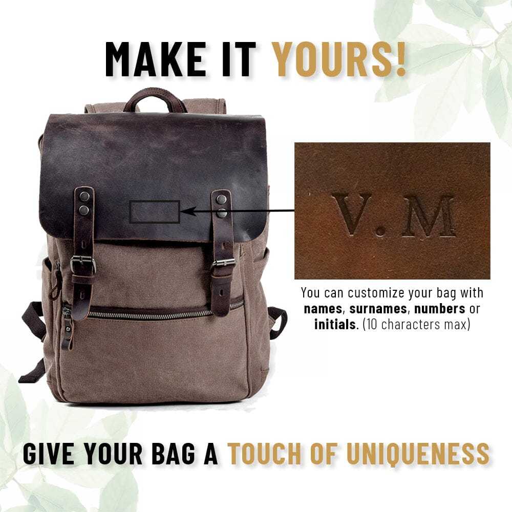 Cotton Canvas Backpack