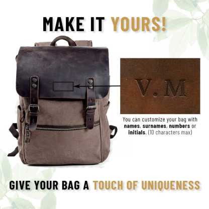 Cotton Canvas Backpack