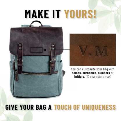 Cotton Canvas Backpack