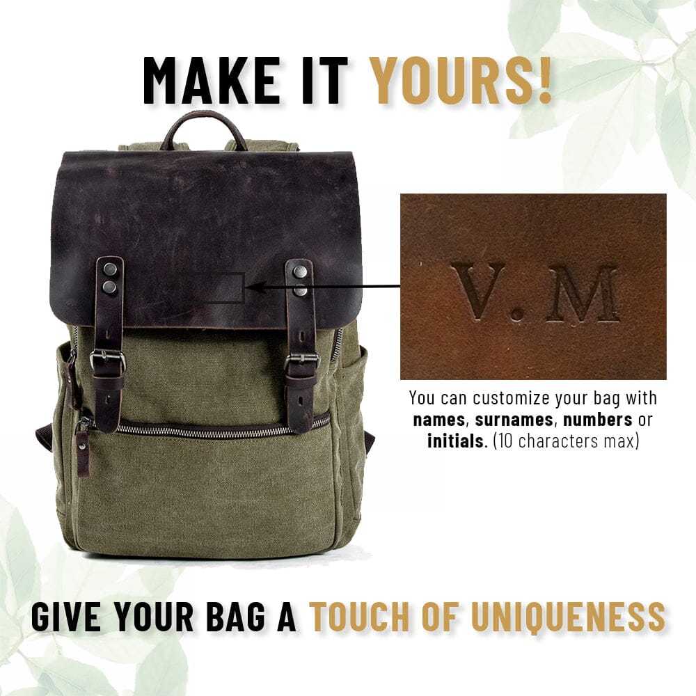 Cotton Canvas Backpack