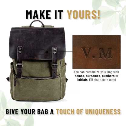 Cotton Canvas Backpack