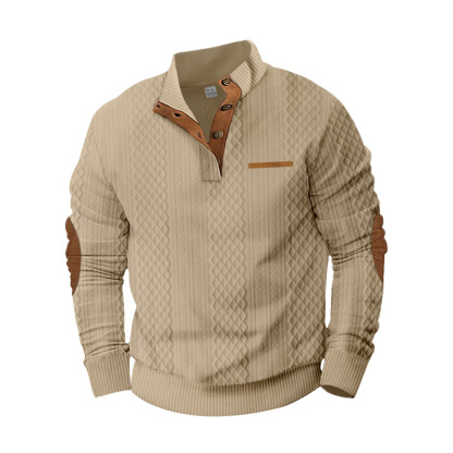 Men's Long Sleeve Cashmere Sweatshirt