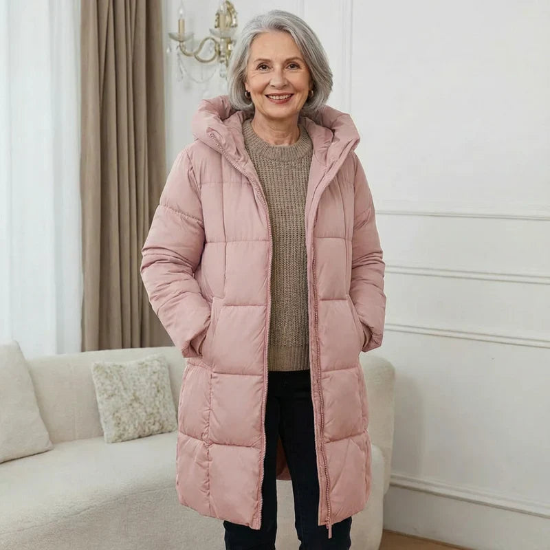 Warm Insulated Hooded Jacket - Limited-Time Free Shipping