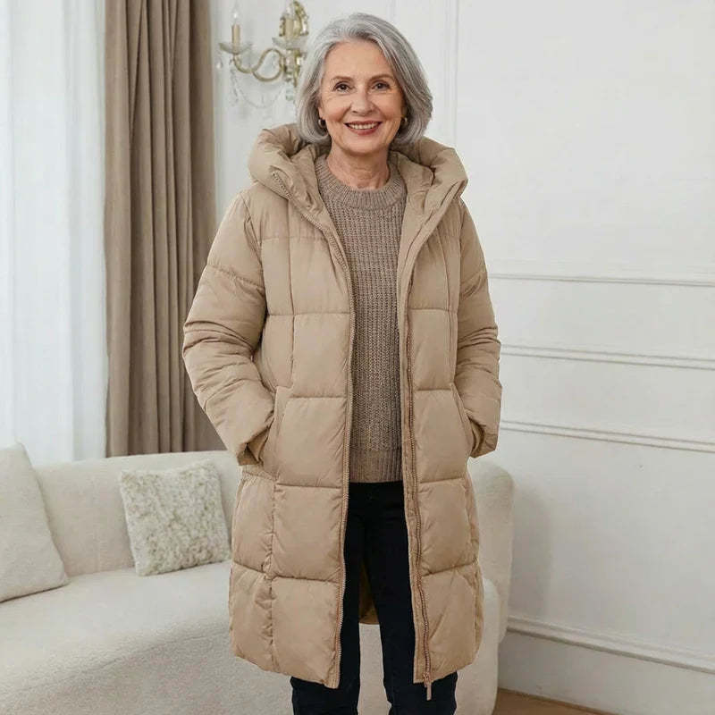 Warm Insulated Hooded Jacket - Limited-Time Free Shipping