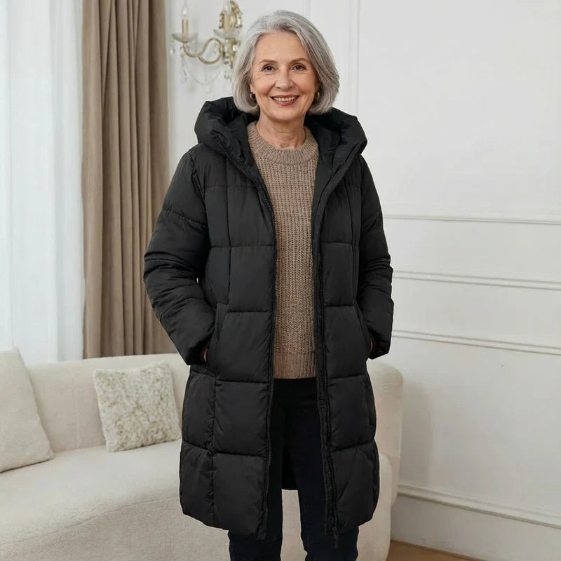 Warm Insulated Hooded Jacket - Limited-Time Free Shipping