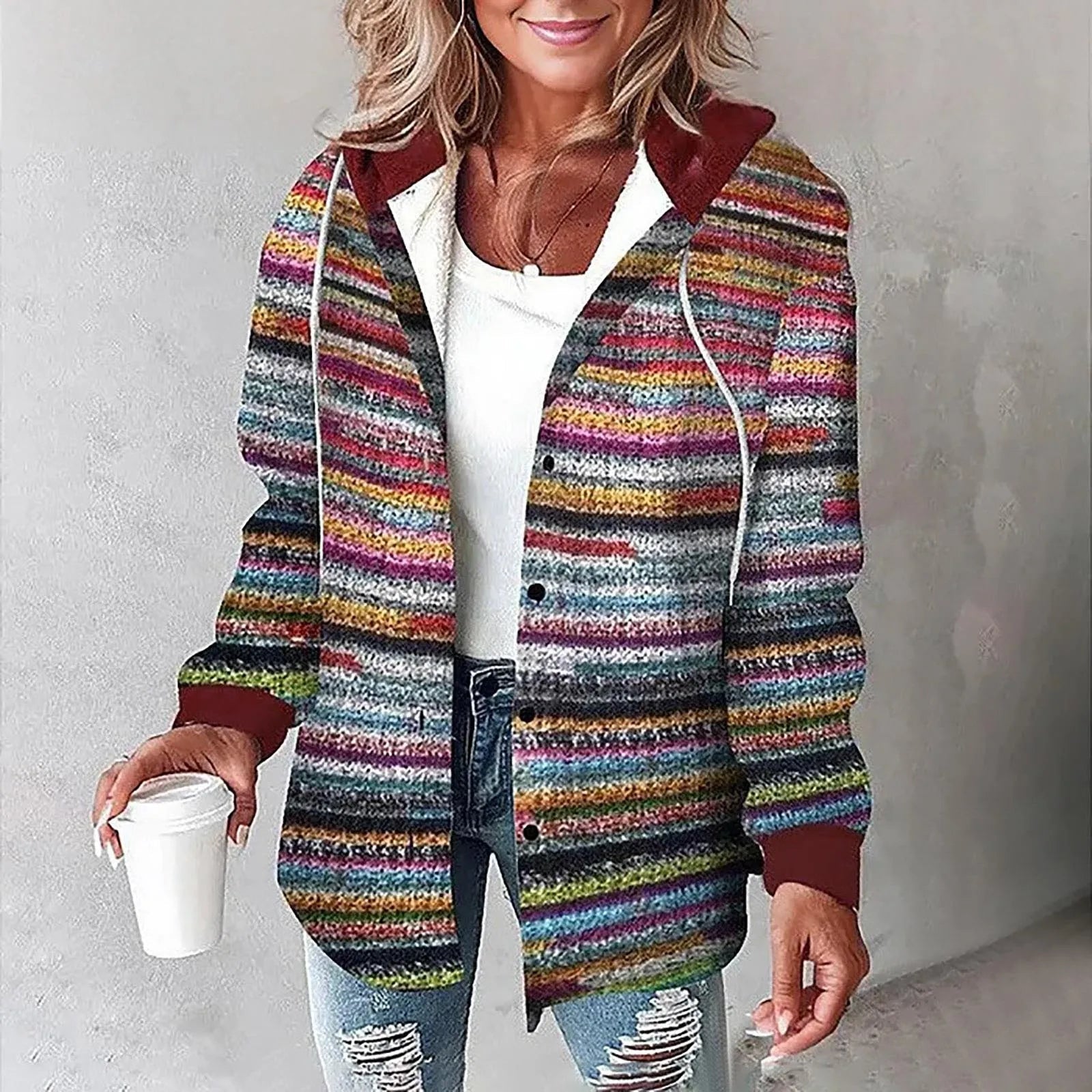 Elegant Quilted Transitional jacket