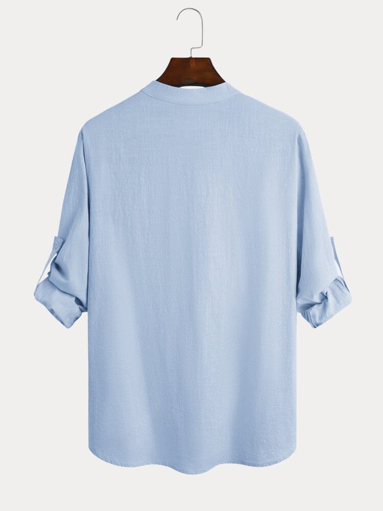🔥Cotton Linen Casual Long Sleeve Shirt