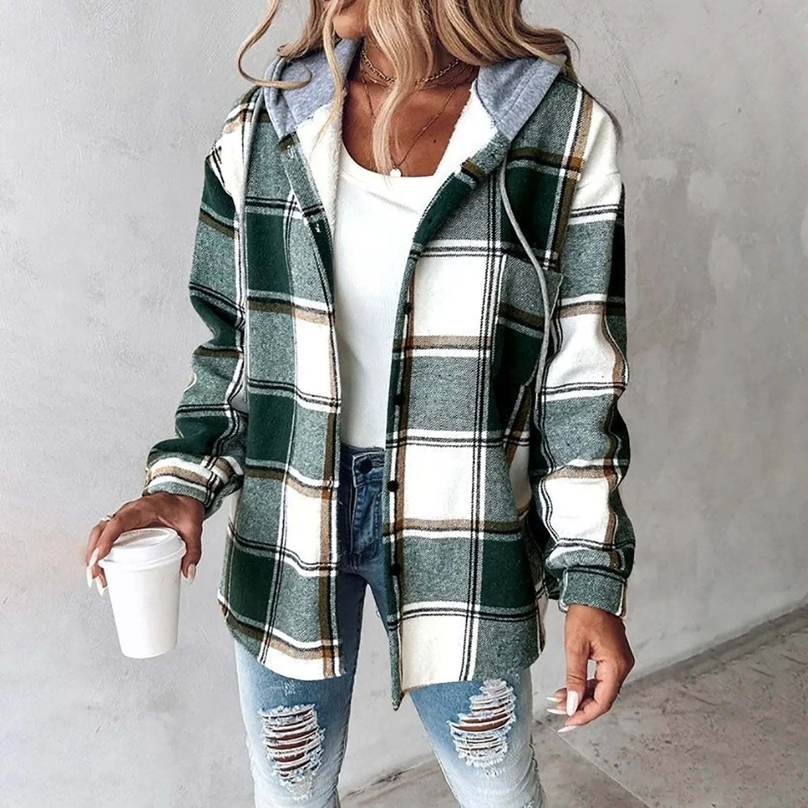 Elegant Quilted Transitional jacket