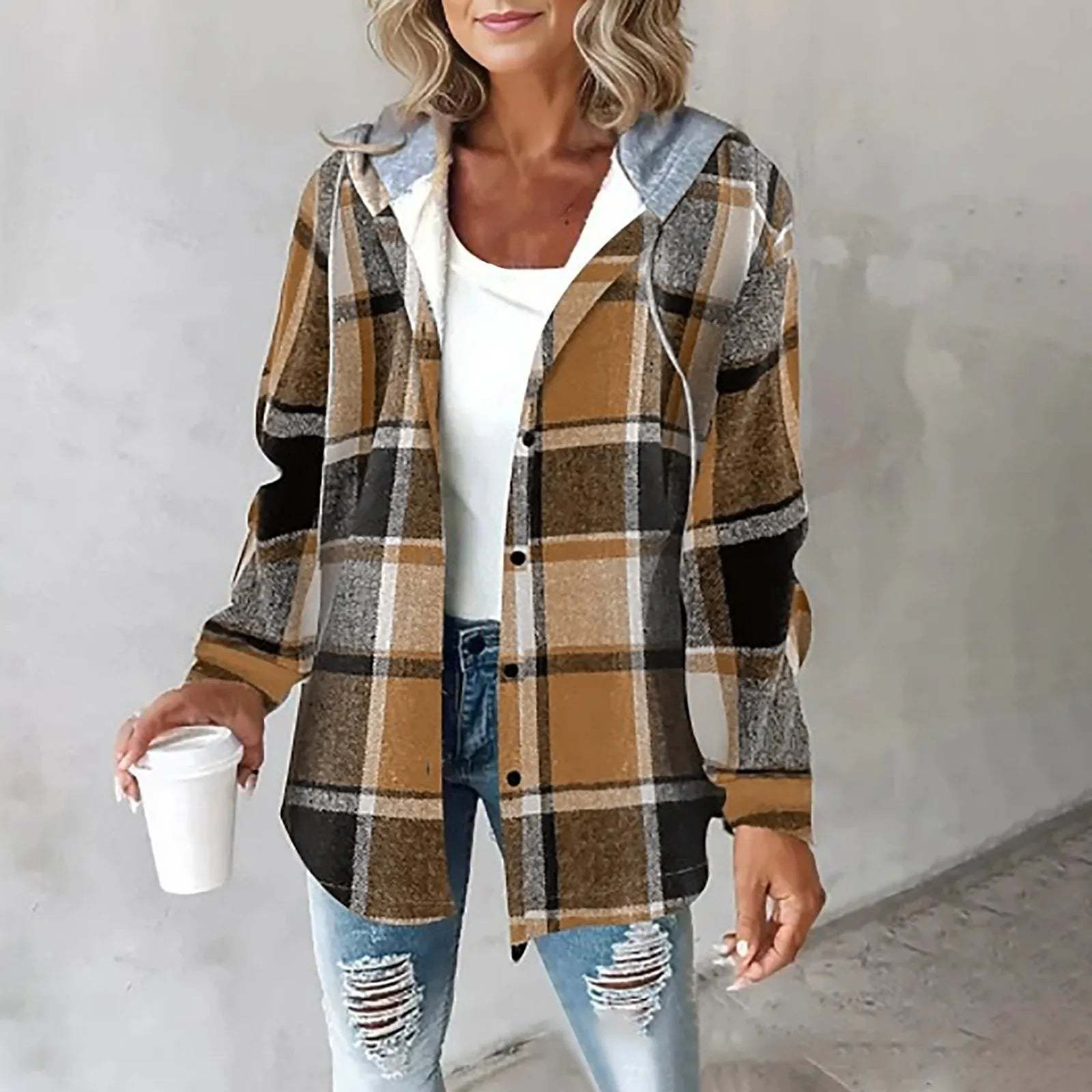Elegant Quilted Transitional jacket