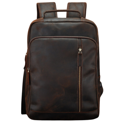 Crazy Horse Leather Backpack