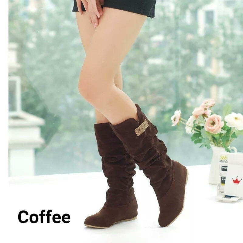 ✨FASHIONABLE WOMEN'S ANKLE BOOTS MADE OF FAUX SUEDE👢