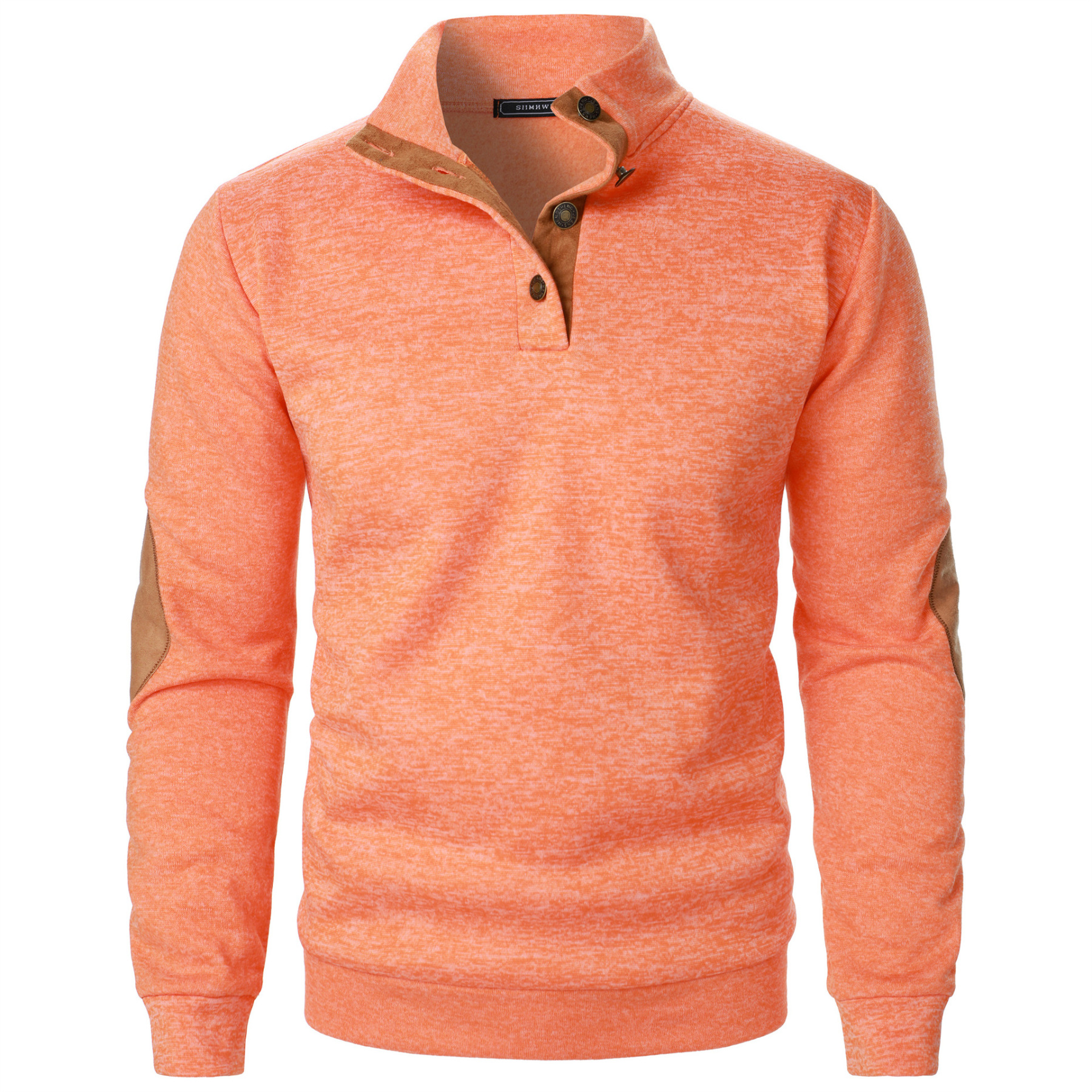 Men's Outdoor Casual Henley Long Sleeve Sweater