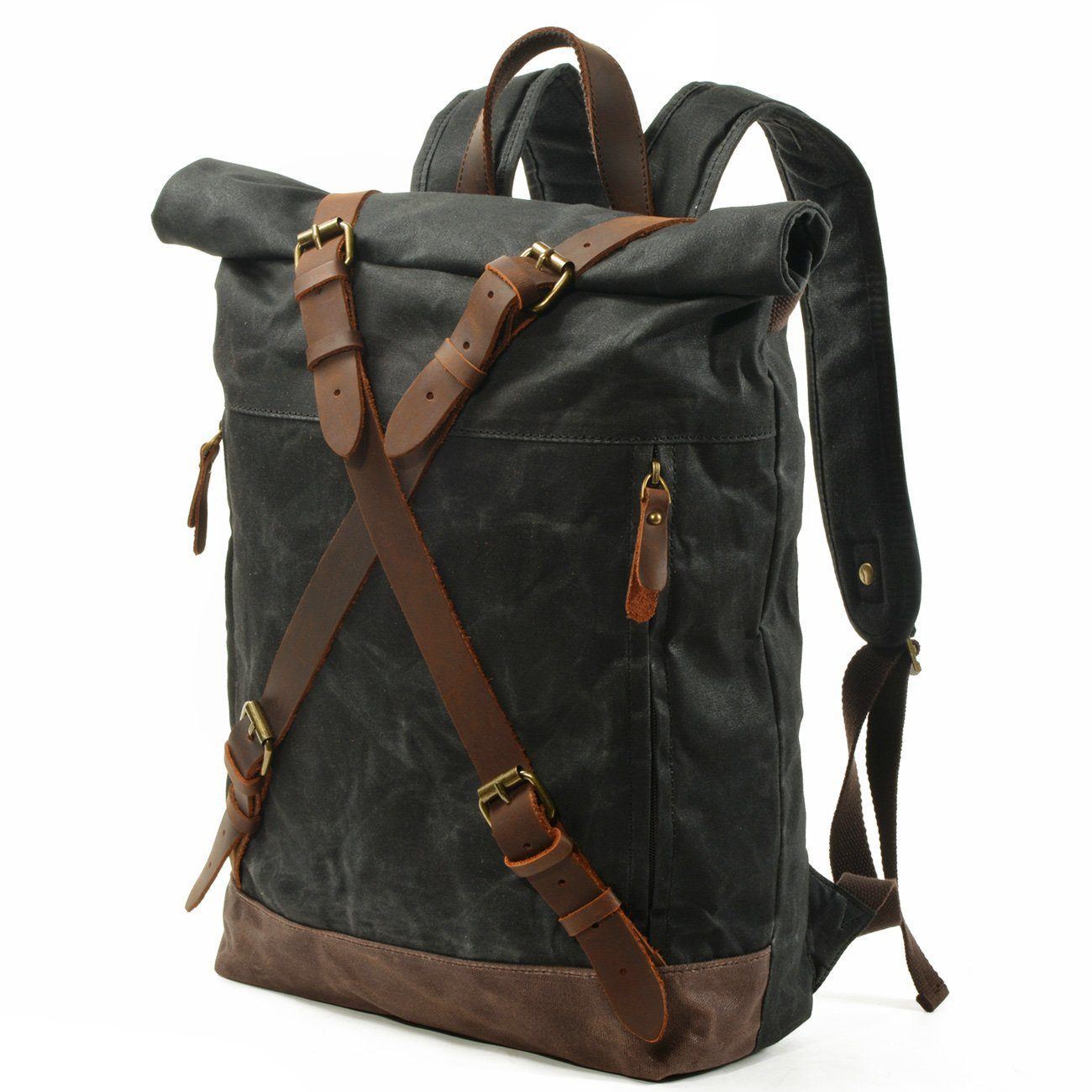 Canvas Rucksack Backpack 