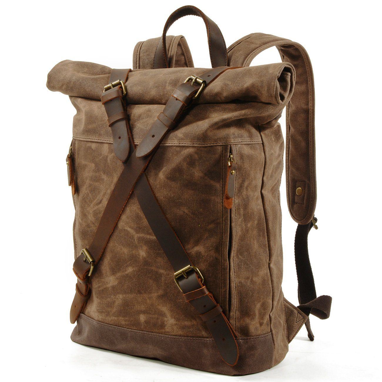 Canvas Rucksack Backpack 