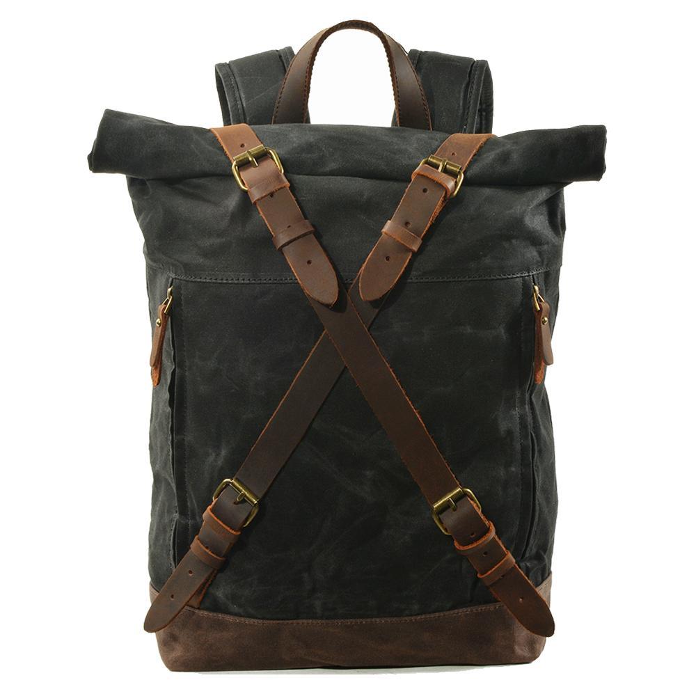 Canvas Rucksack Backpack 