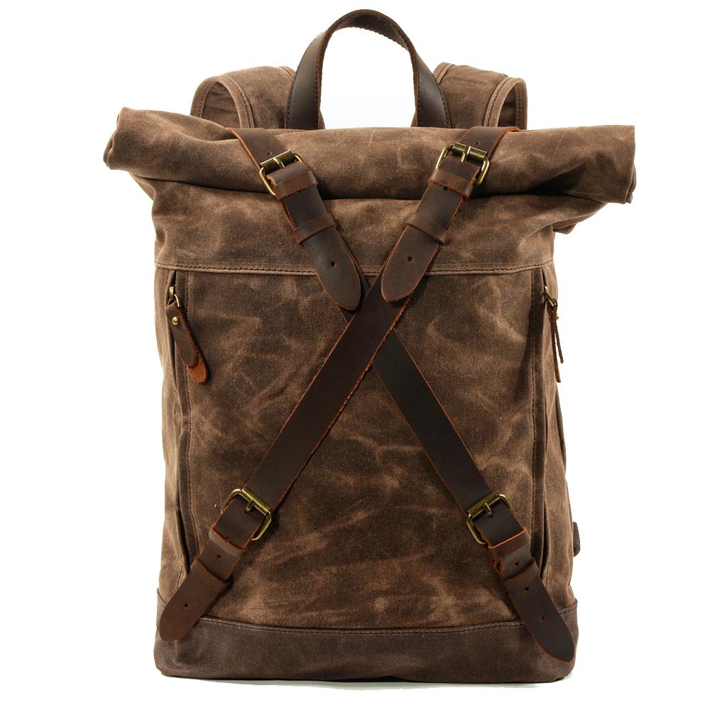 Canvas Rucksack Backpack 