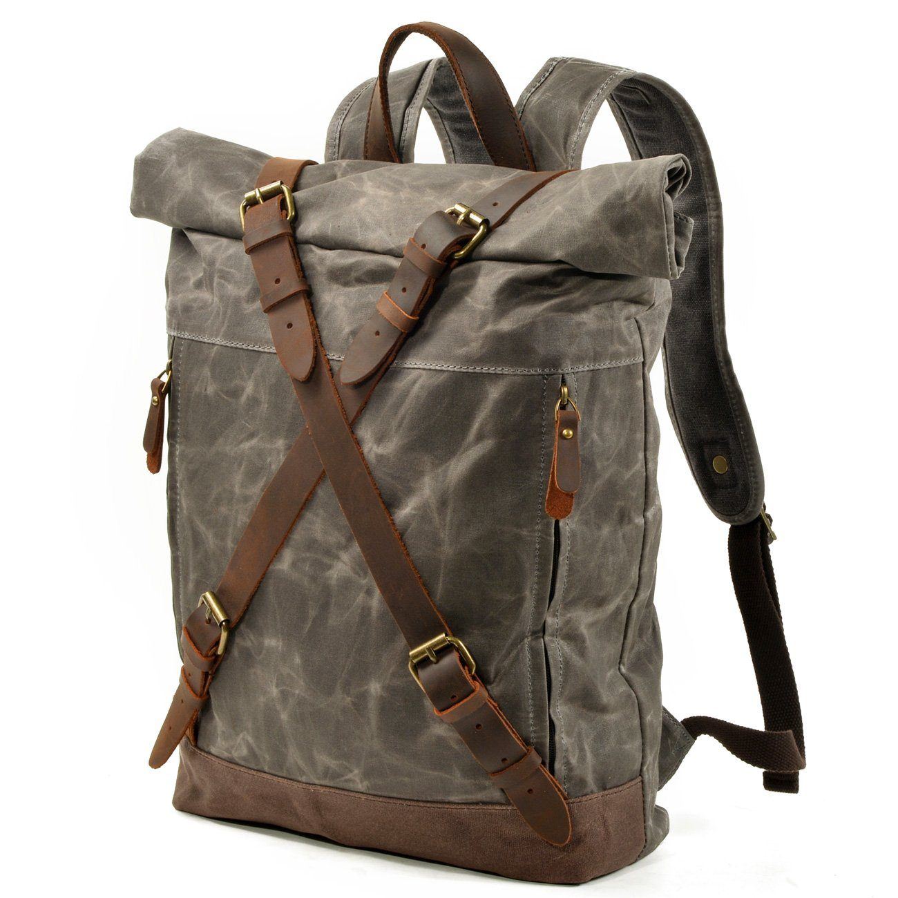 Canvas Rucksack Backpack 