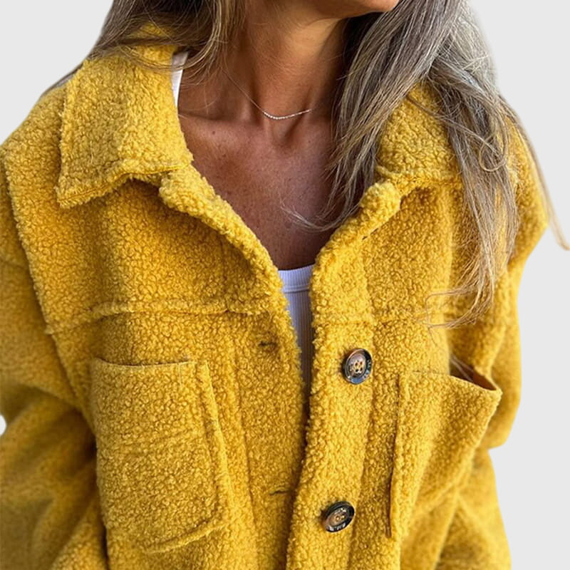 Teddy Fleece Jacket – Warmth and Elegance for Autumn